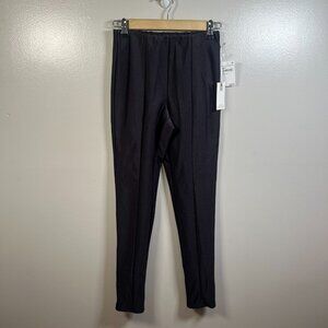 Good American Disco Pant Size Small Black High Rise Skinny Retro Shiny Work